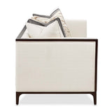 Belmont Place Espresso/Cream Sofa - Ornate Home