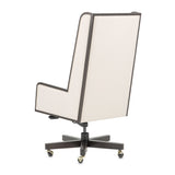 Belmont Place Espresso/Cream Swivel Desk Chair