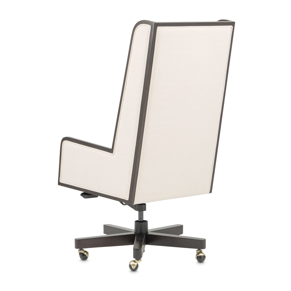 Belmont Place Espresso/Cream Swivel Desk Chair
