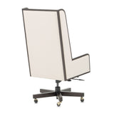Belmont Place Espresso/Cream Swivel Desk Chair