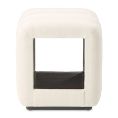 Belmont Place Espresso/Cream Vanity Bench - Ornate Home