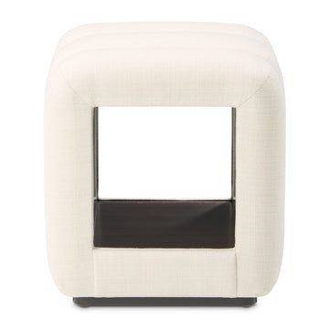 Belmont Place Espresso/Cream Vanity Bench - Ornate Home