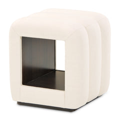 Belmont Place Espresso/Cream Vanity Bench - Ornate Home