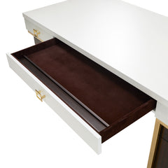 Belmont Place Espresso Desk - Ornate Home