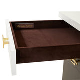 Belmont Place Espresso Desk - Ornate Home