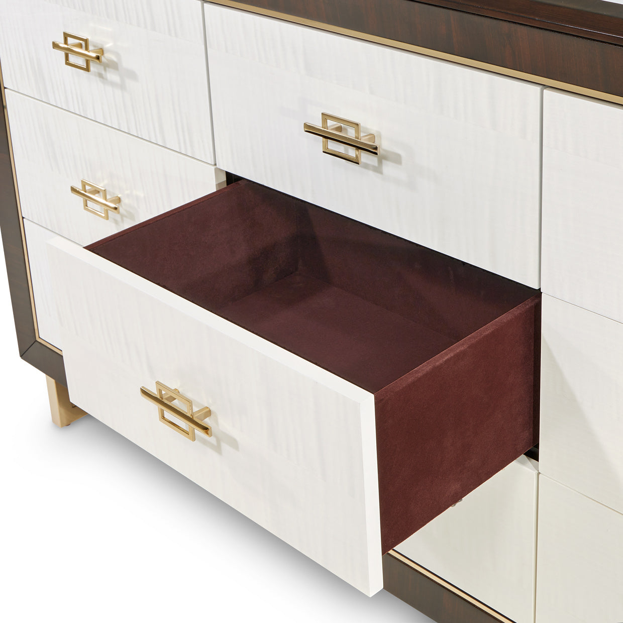 Belmont Place Espresso Dresser - Ornate Home