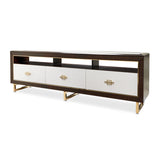 Belmont Place Espresso Media Cabinet - Ornate Home