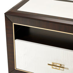 Belmont Place Espresso Media Cabinet - Ornate Home