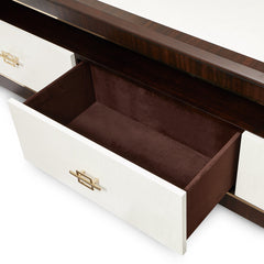 Belmont Place Espresso Media Cabinet - Ornate Home