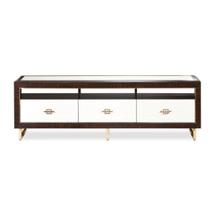 Belmont Place Espresso Media Cabinet - Ornate Home