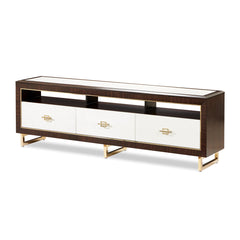 Belmont Place Espresso Media Cabinet - Ornate Home