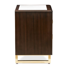 Belmont Place Espresso Nightstand - Ornate Home