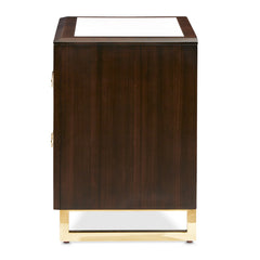 Belmont Place Espresso Nightstand - Ornate Home