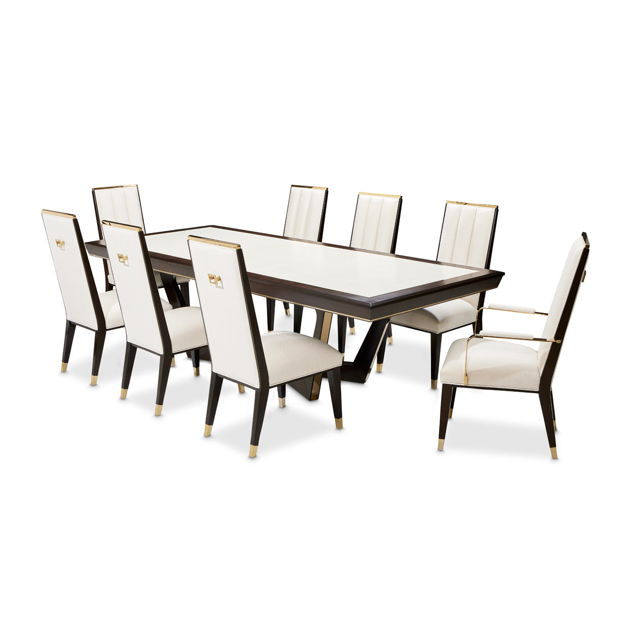 Belmont Place Espresso Rectangular Dining Table - Ornate Home