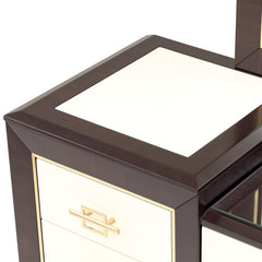 Belmont Place Espresso Vanity Desk - Ornate Home