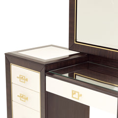 Belmont Place Espresso Vanity Desk - Ornate Home