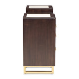 Belmont Place Espresso Vanity Desk - Ornate Home