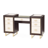 Belmont Place Espresso Vanity Desk - Ornate Home