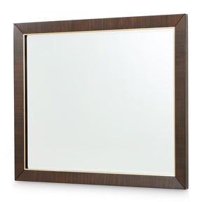 Belmont Place Espresso Wall Mirror - Ornate Home