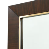 Belmont Place Espresso Wall Mirror - Ornate Home