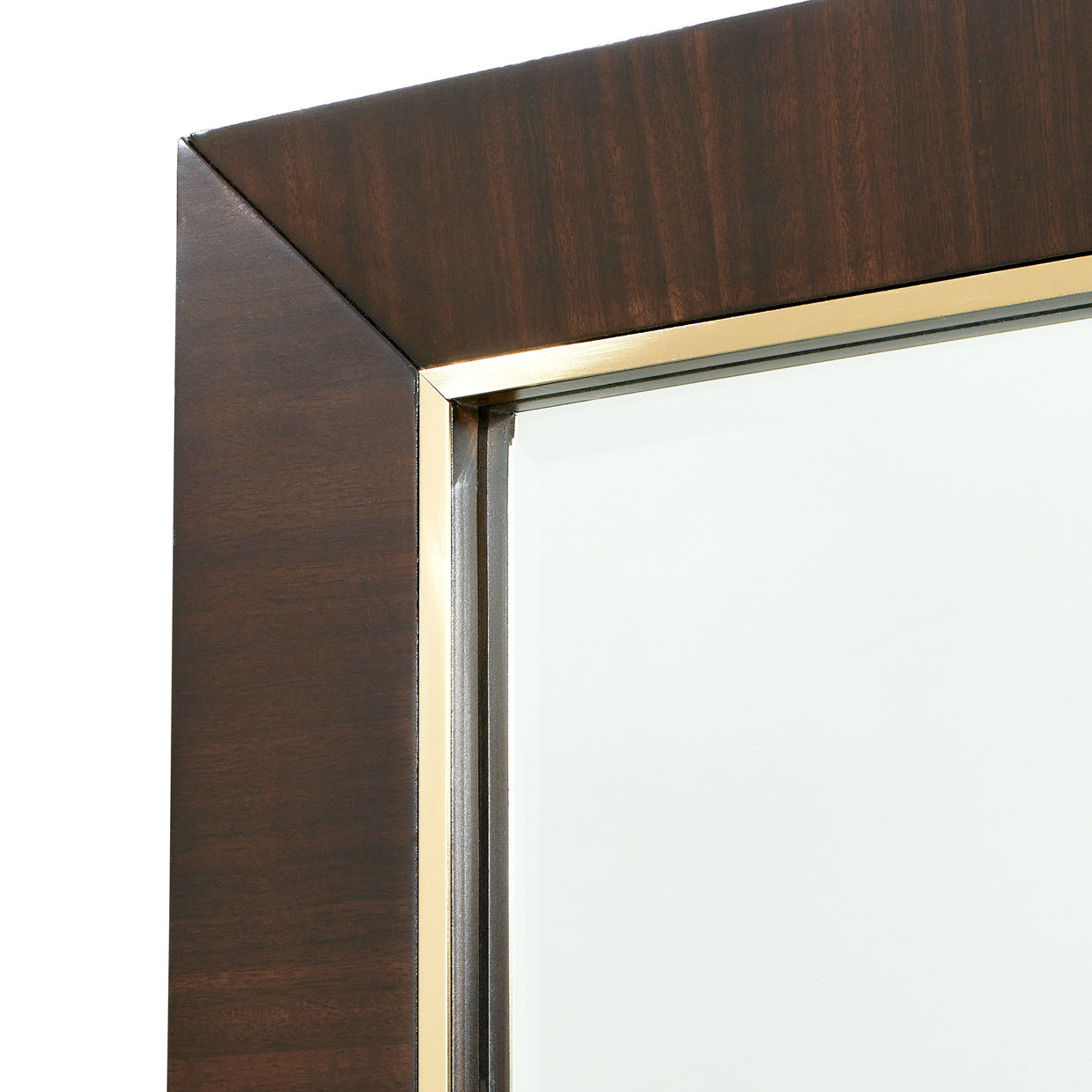 Belmont Place Espresso Wall Mirror - Ornate Home