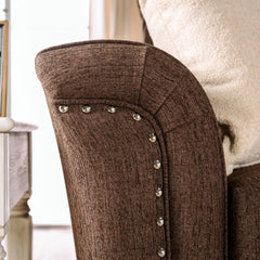 Belsize Chocolate/Tan Sofa - Ornate Home