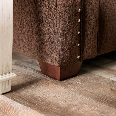 Belsize Chocolate/Tan Sofa - Ornate Home