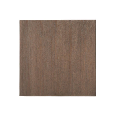 Belvedere Antiqued Pewter/Portobello Side Table - Ornate Home