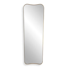 Belvoir Antique Brass Large Mirror - Ornate Home