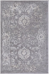 Benavides Gray Updated Traditional Tibetan Rug - Ornate Home