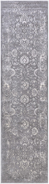 Benavides Gray Updated Traditional Tibetan Rug - Ornate Home