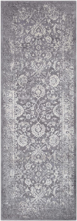 Benavides Gray Updated Traditional Tibetan Rug - Ornate Home