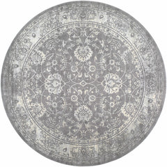 Benavides Gray Updated Traditional Tibetan Rug - Ornate Home