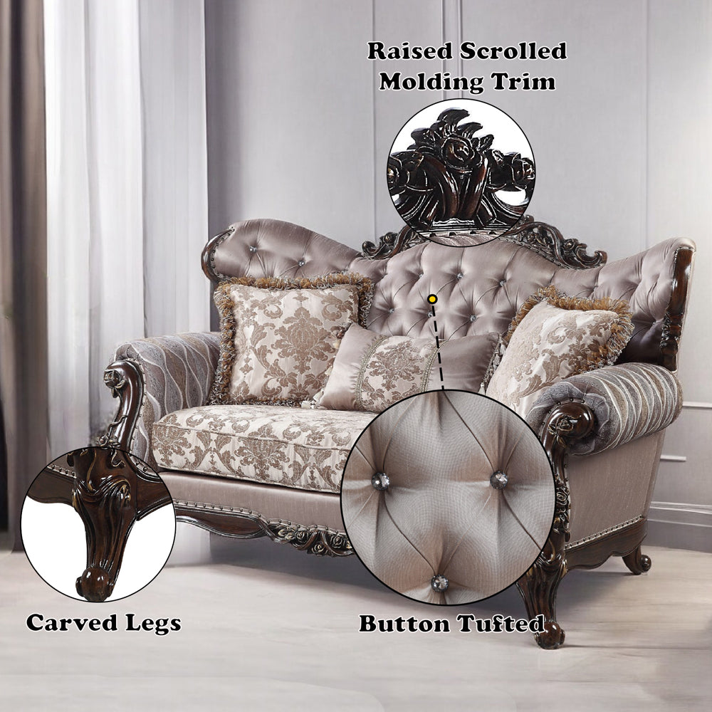 Benbek Loveseat - Ornate Home