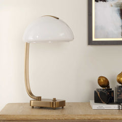 Bend The Rules Brass Desk Lamp - Ornate Home