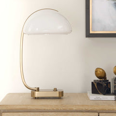 Bend The Rules Brass Desk Lamp - Ornate Home