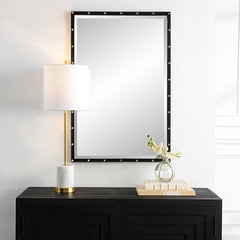 Benedo Black Industrial Vanity Mirror - Ornate Home