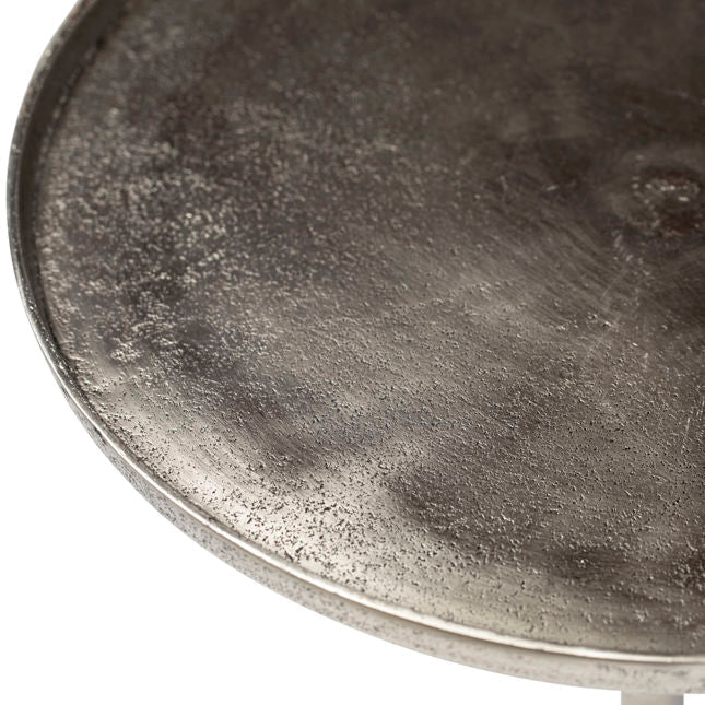 Benford Antique Brass Side Table - Ornate Home