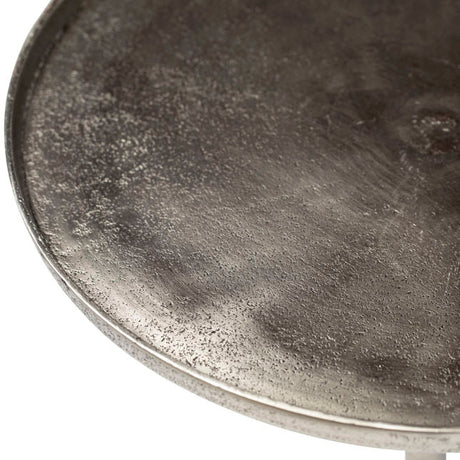 Benford Antique Brass Side Table - Ornate Home