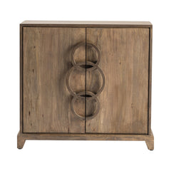 Bengal Manor Brown 3 Ring Cabinet - Ornate Home