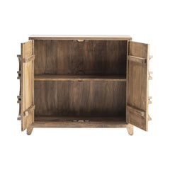 Bengal Manor Brown 3 Ring Cabinet - Ornate Home