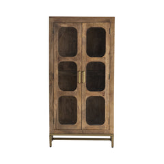 Bengal Manor Brown/Gold Cabinet - Ornate Home