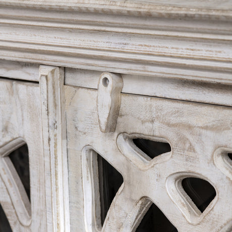 Bengal Manor White Cathedral Sideboard - Ornate Home