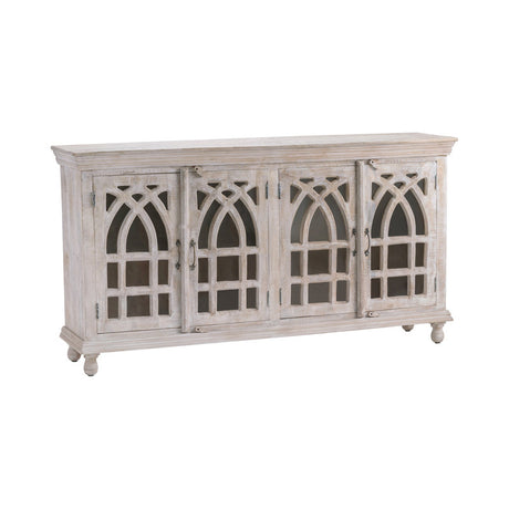 Bengal Manor White Cathedral Sideboard - Ornate Home