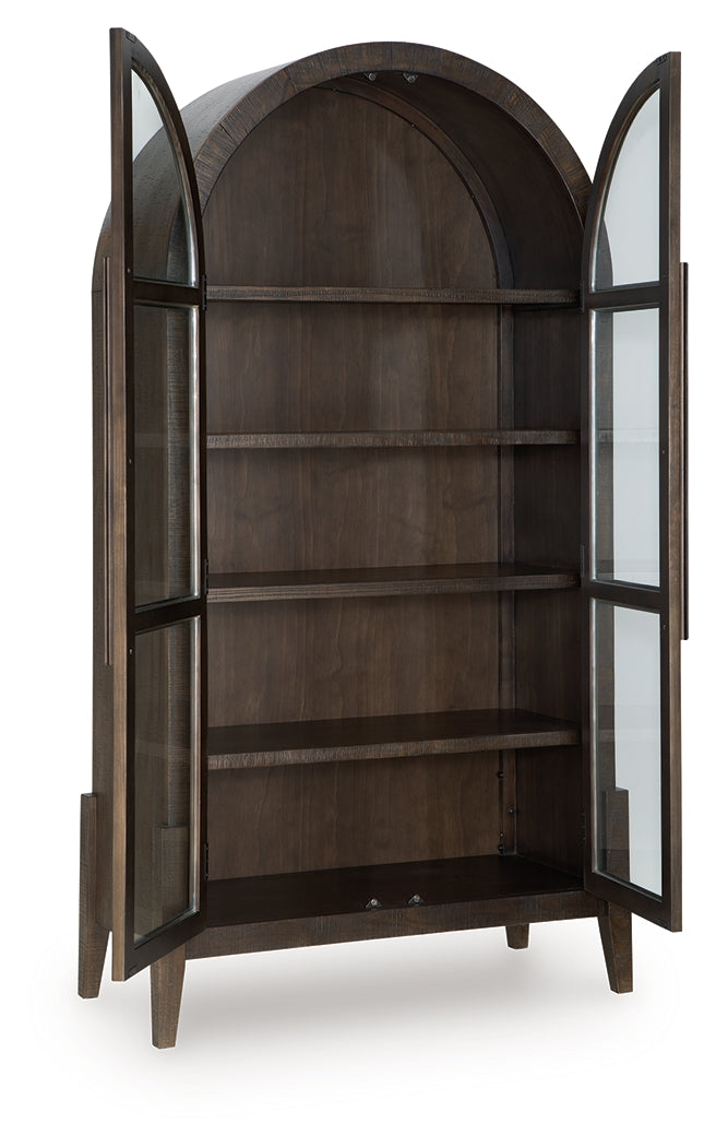Benhall Dark Brown Accent Cabinet (Online Special Price) - Ornate Home