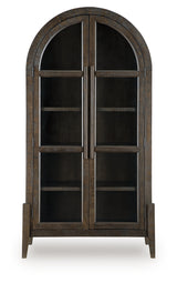 Benhall Dark Brown Accent Cabinet - Ornate Home