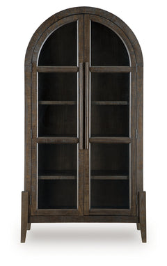 Benhall Dark Brown Accent Cabinet - Ornate Home