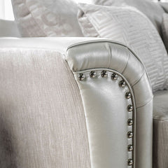 Benigno Pearl Loveseat - Ornate Home