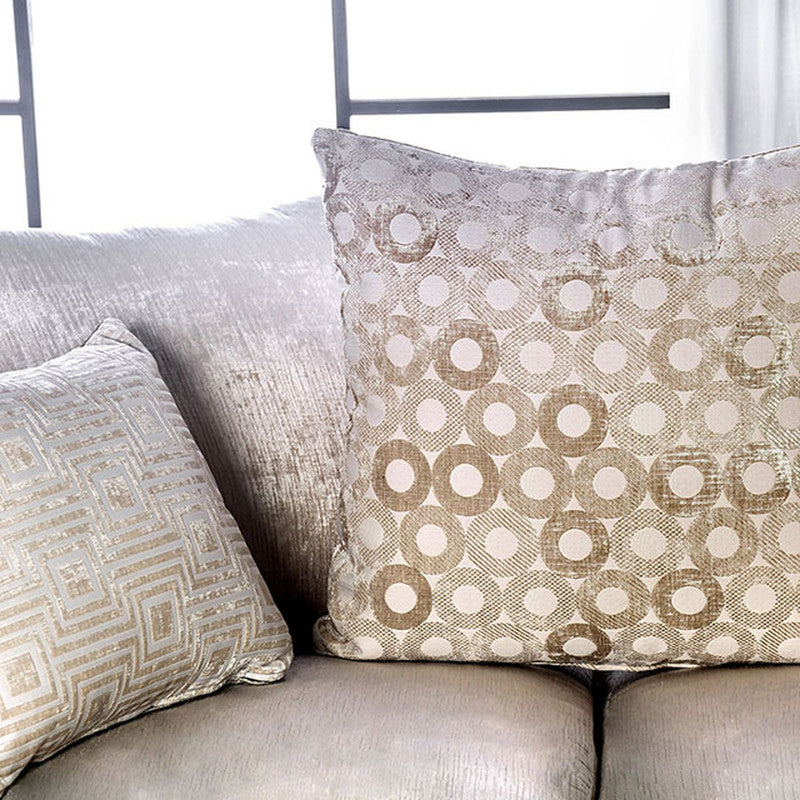 Benigno Pearl Loveseat - Ornate Home