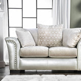 Benigno Pearl Loveseat - Ornate Home